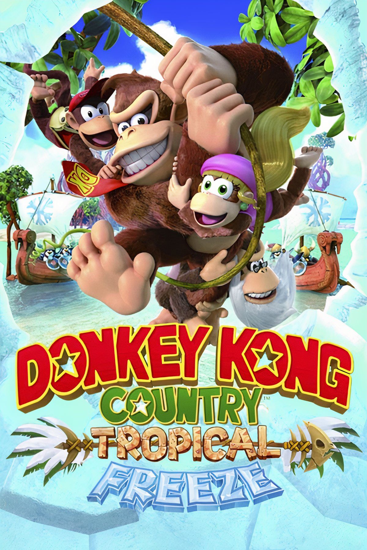 Donkey Kong Country: Tropical Freeze Tag Page Cover Art