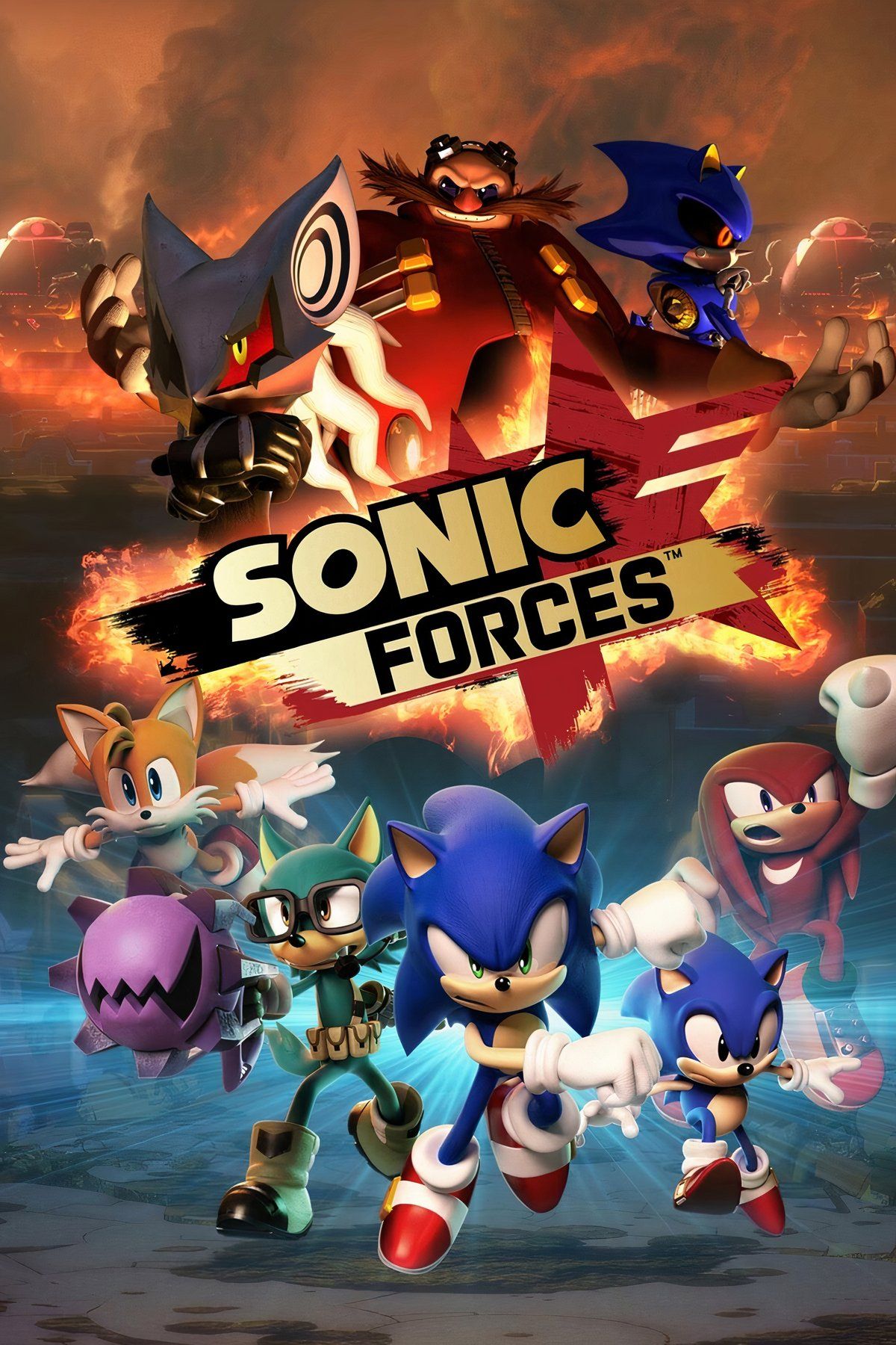 Sonic Forces Tag Page Cover Art