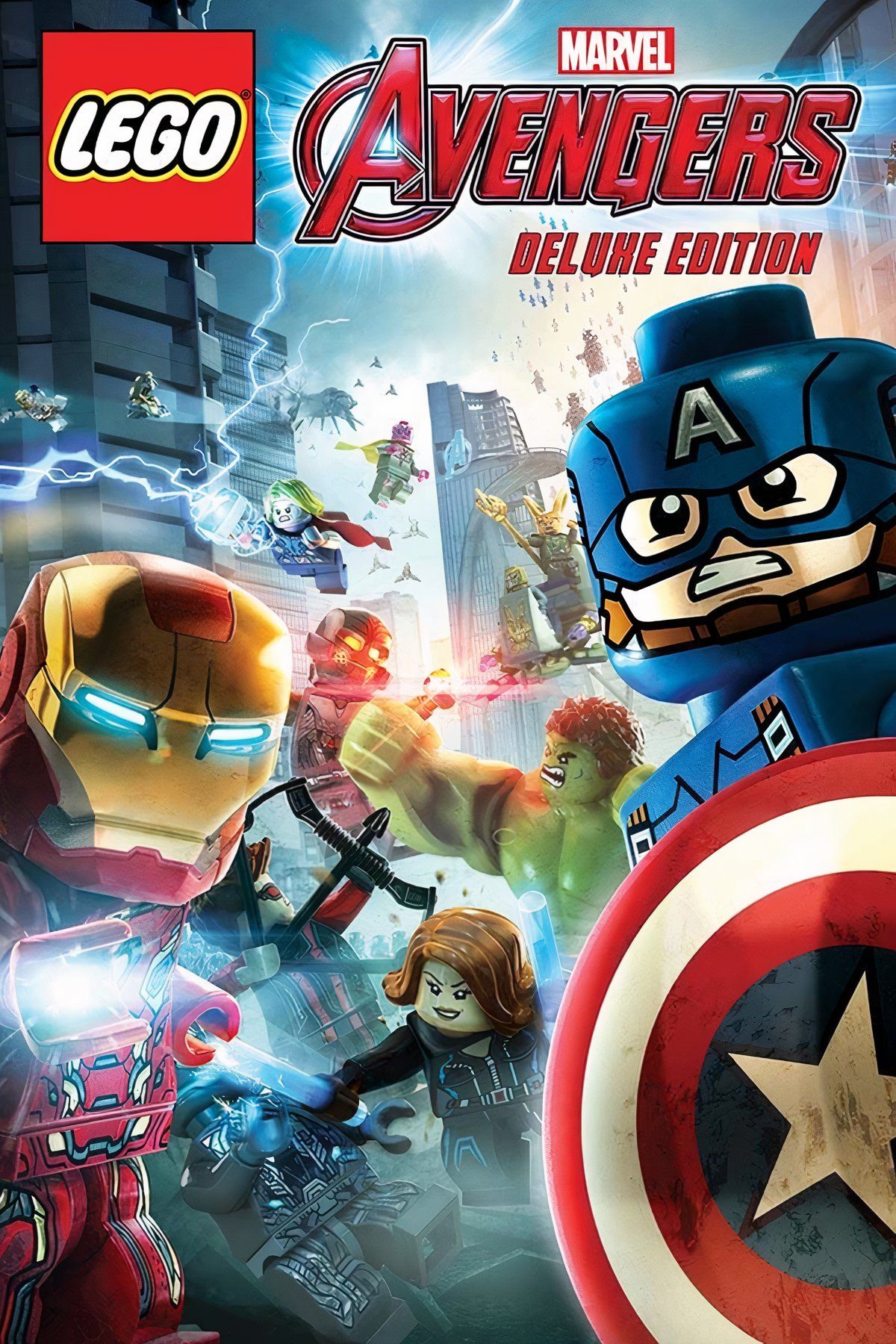 LEGO Marvel's Avengers Tag Page Cover Art