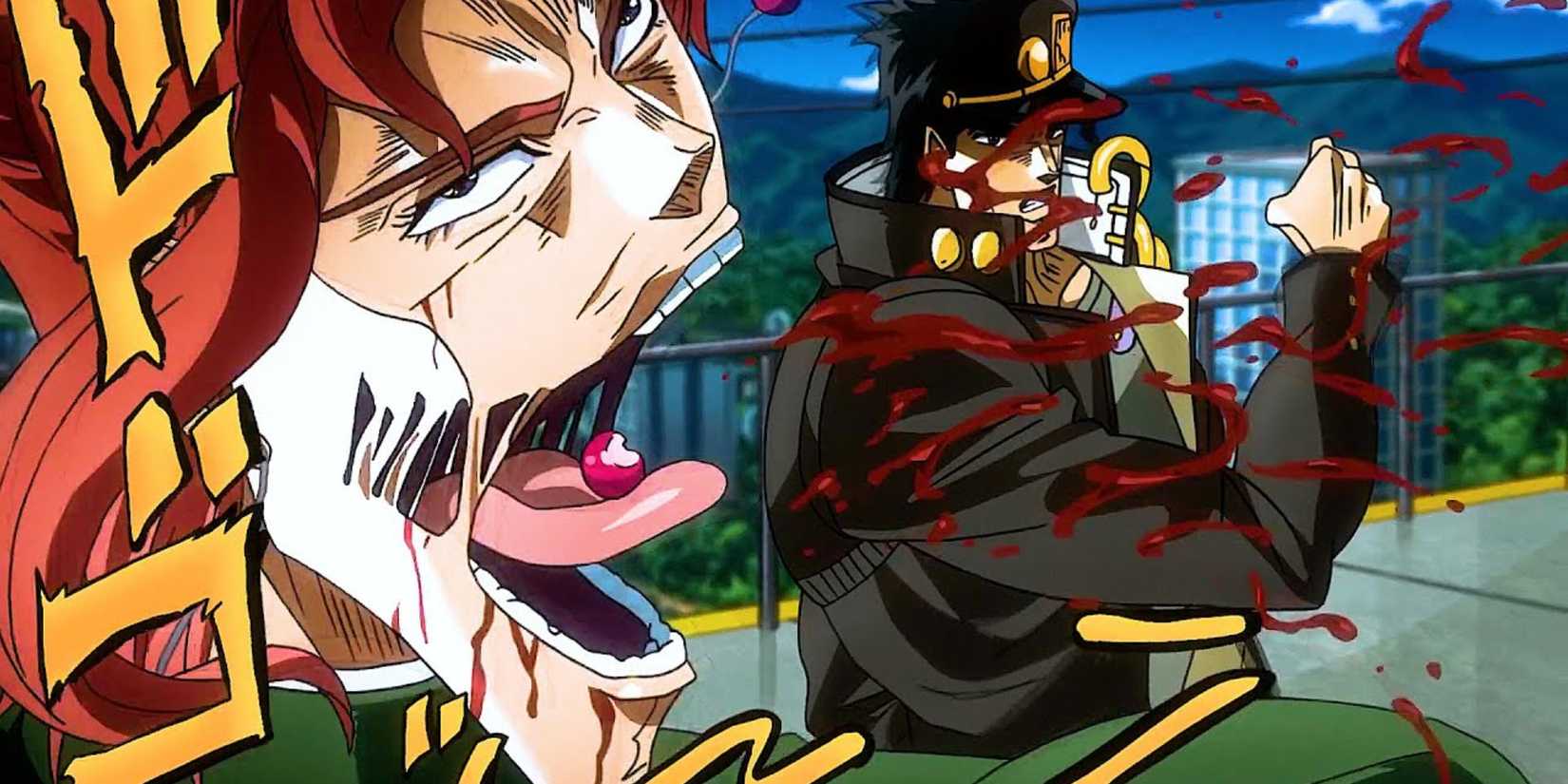 Fake Kakyoin in JoJo's Bizarre Adventure