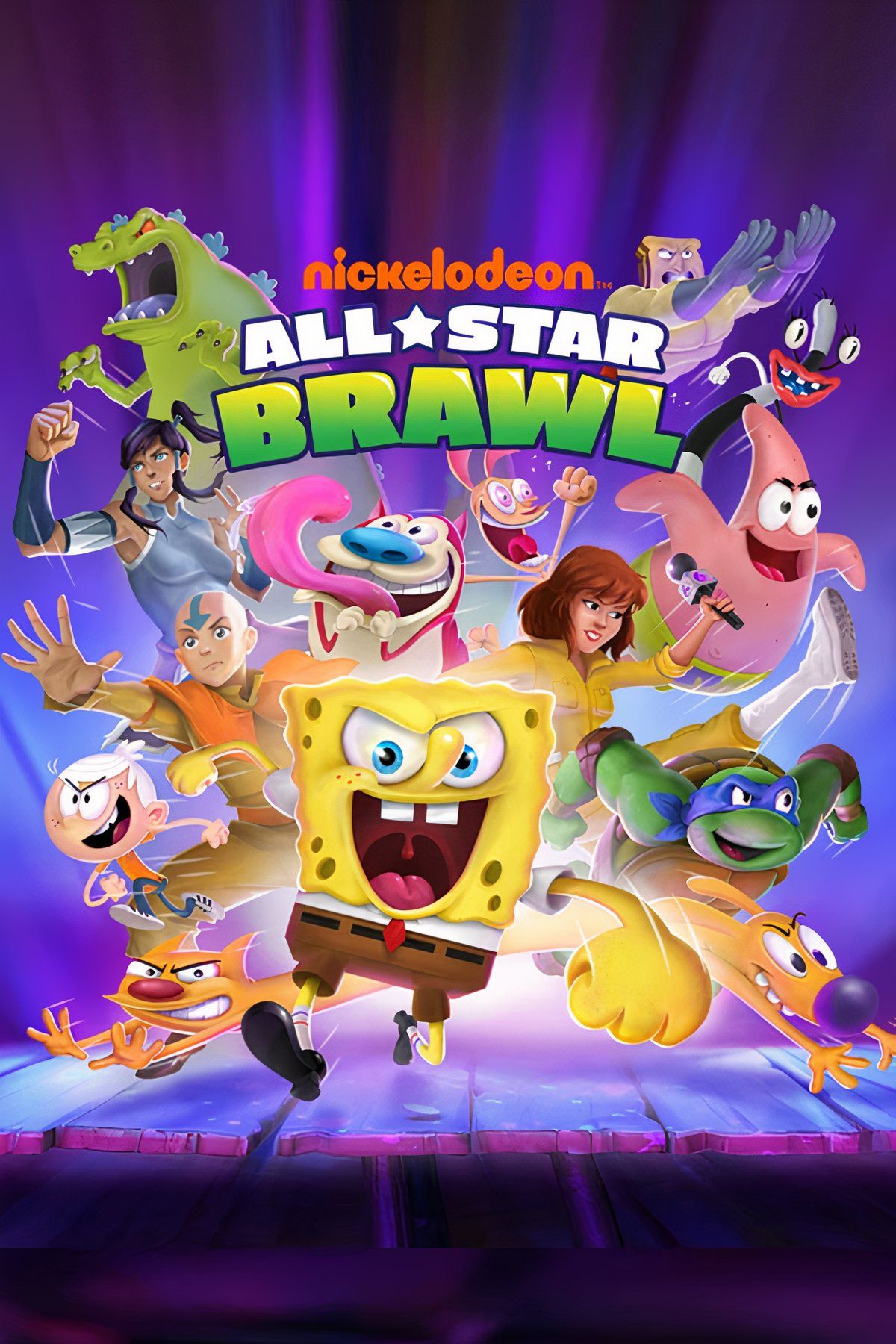 Nickelodeon All-Star Brawl Tag Page Cover Art