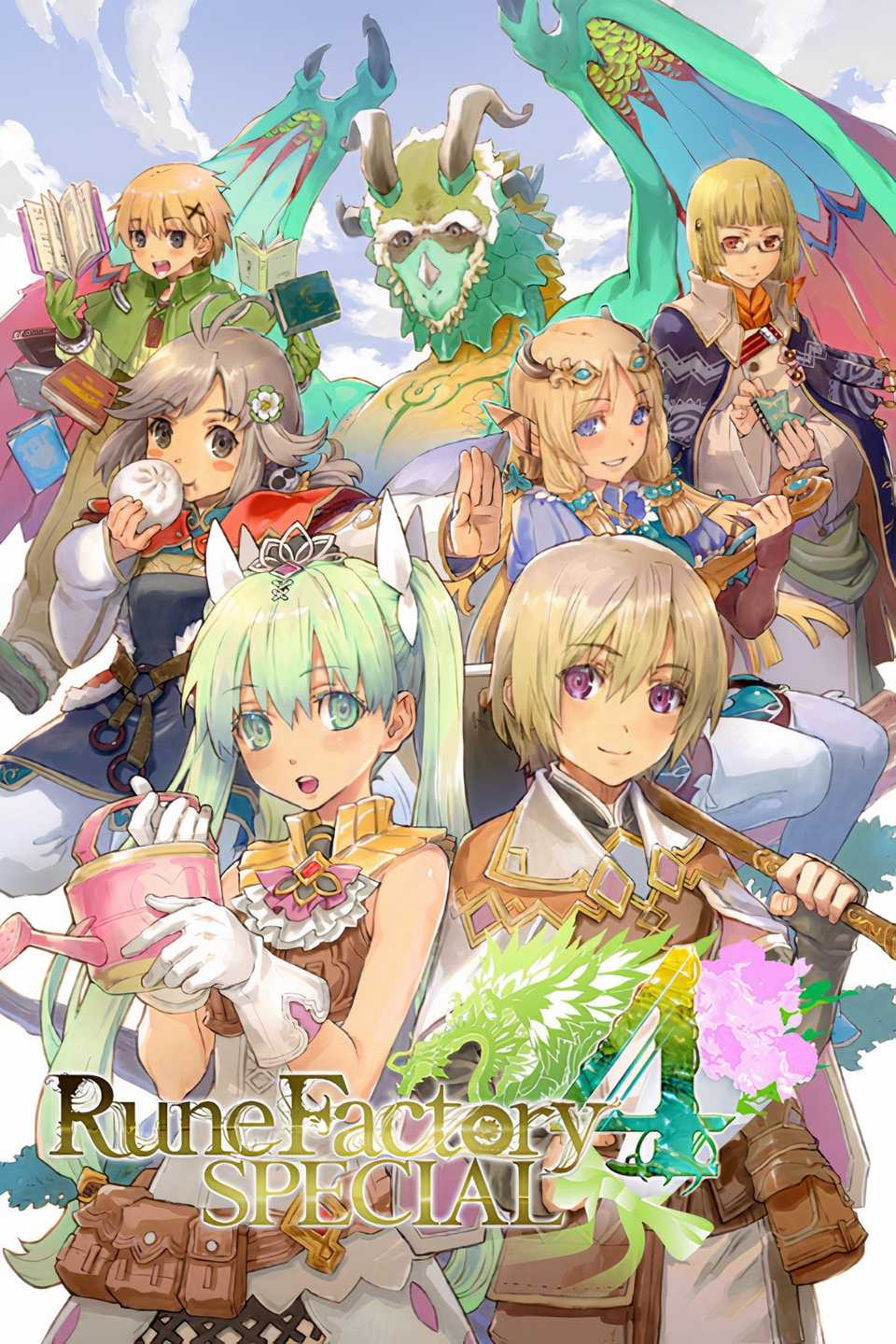 Rune Factory 4 Special Tag Page Cover Art