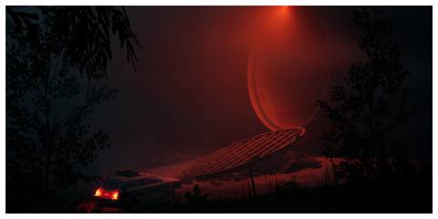 Pacific Drive - Steam Screenshot (Driving Up To A Large Tunnel)