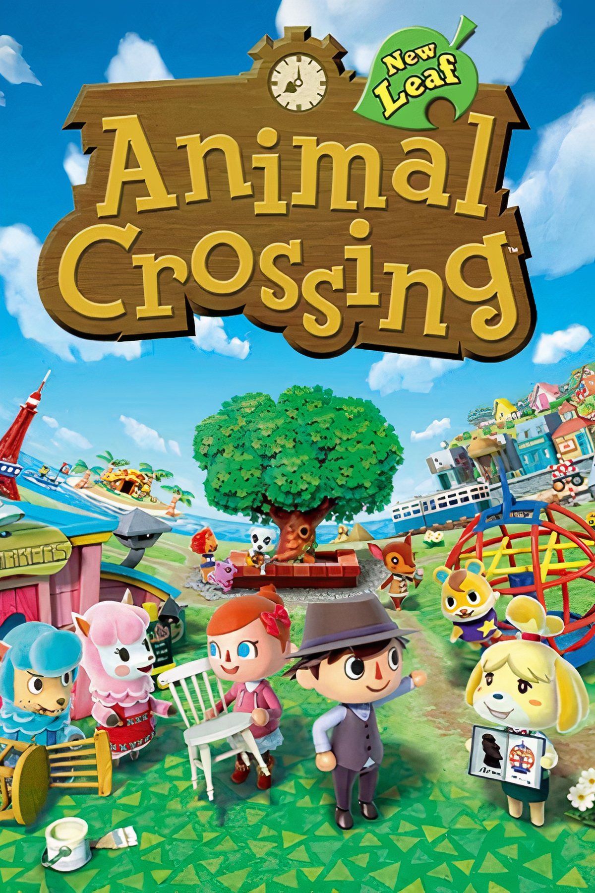 Animal Crossing: New Leaf Tag Page Cover Art