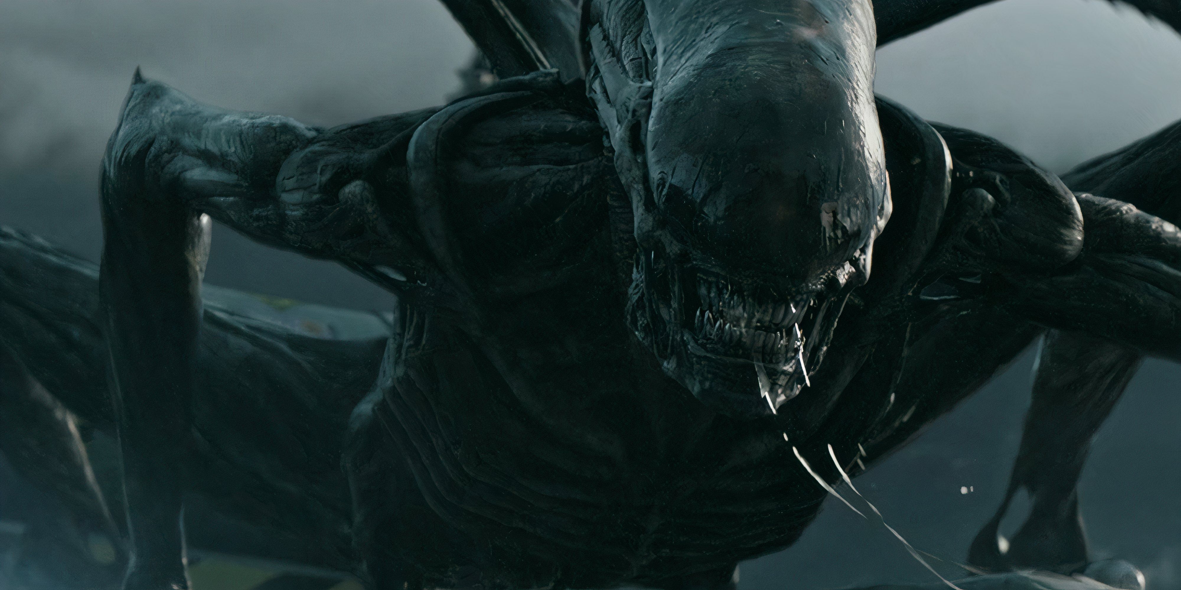 Every Alien Movie, Ranked An Alien attacks a space ship mid-air