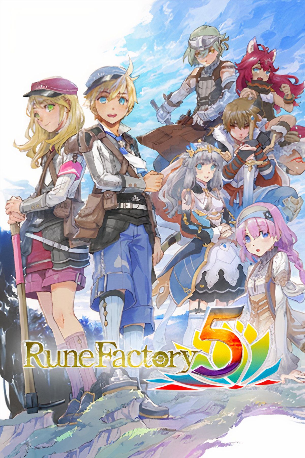 Rune Factory 5 Tag Page Cover Art