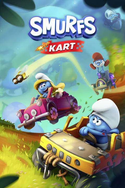 Smurfs Kart Tag Page Cover Art