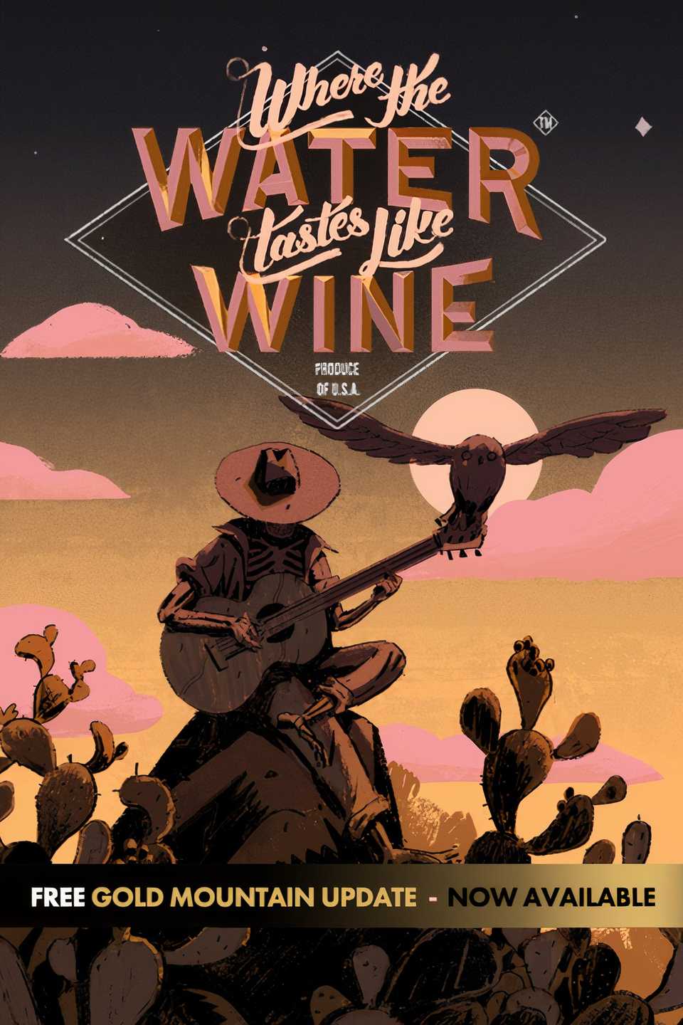 Where the Water Tastes Like Wine Tag Page Cover Art