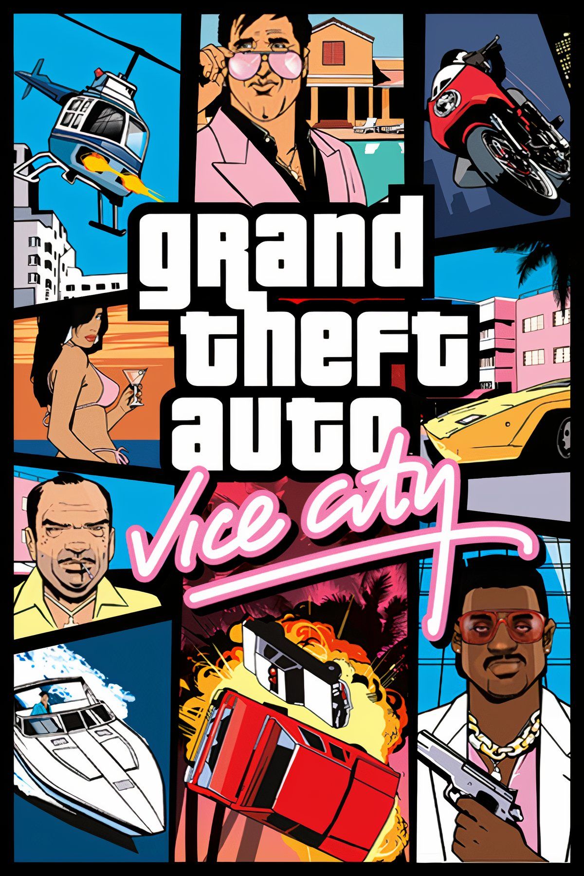 Grand Theft Auto: Vice City Tag Page Cover Art