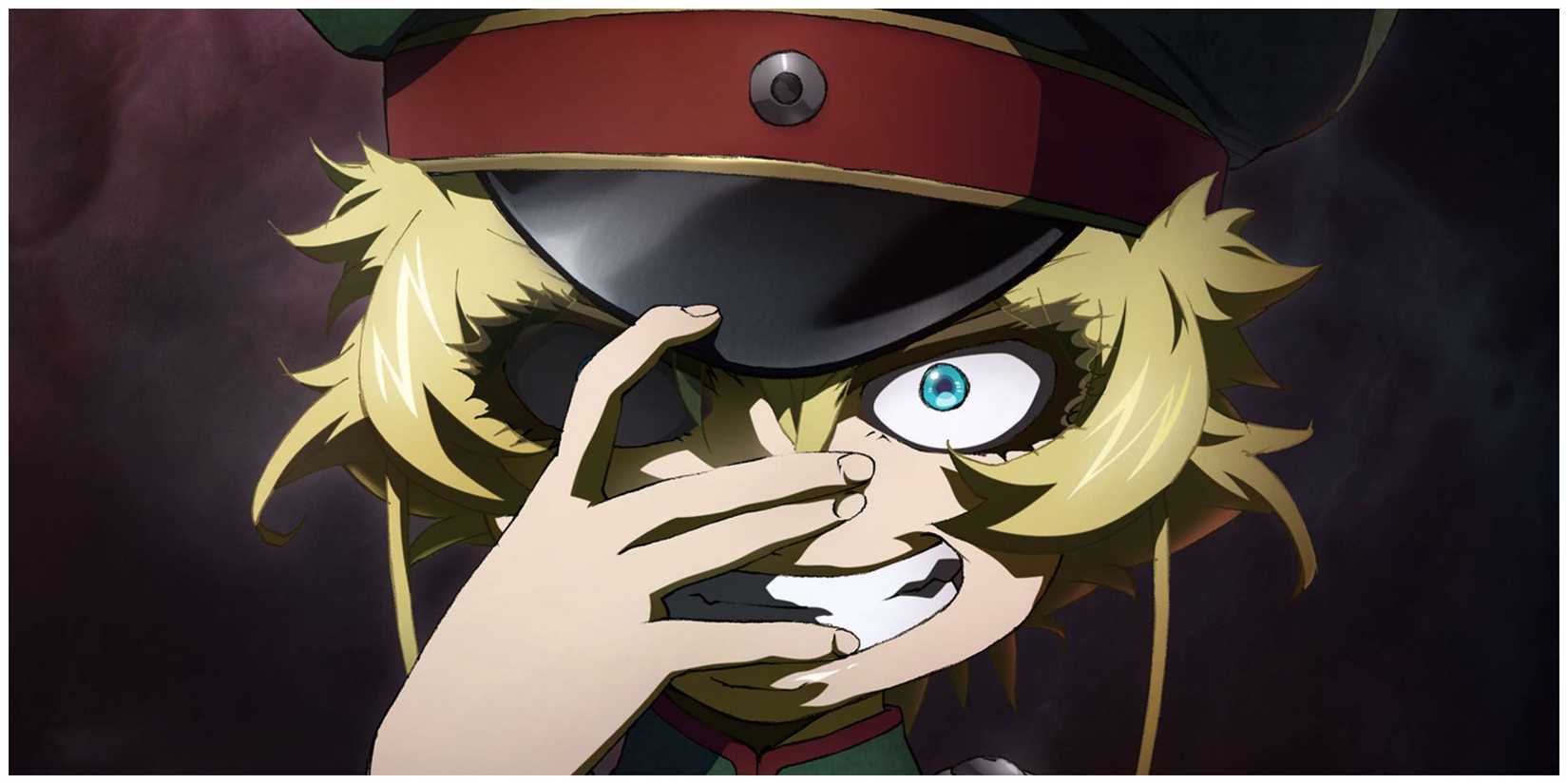 The saga of tanya the evil anime cover with protagonist Tanya Degurechaff