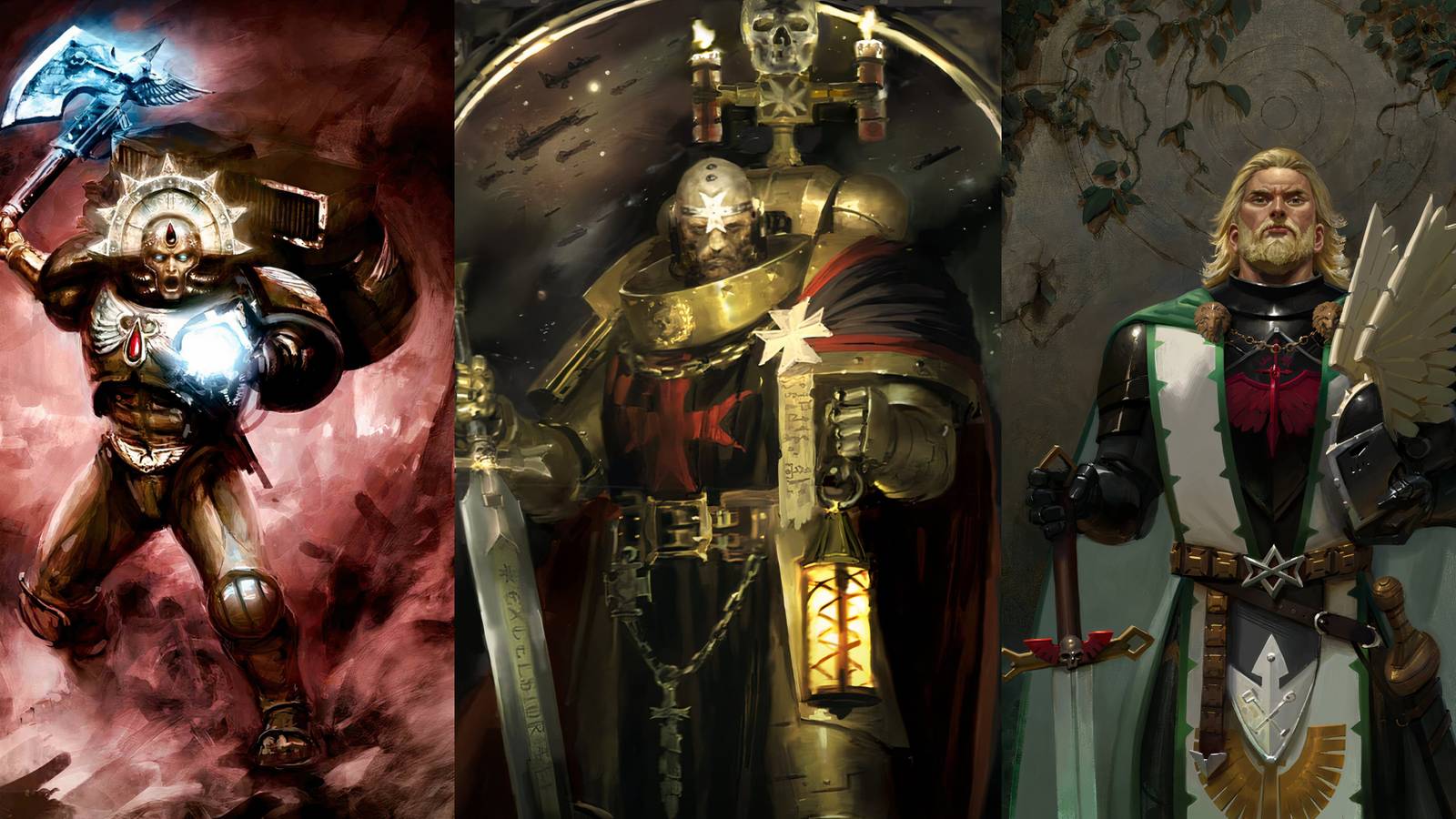 Warhammer 40k: 10 Best Space Marine Miniatures in the Range Dante, Helbrecht, The Lion 