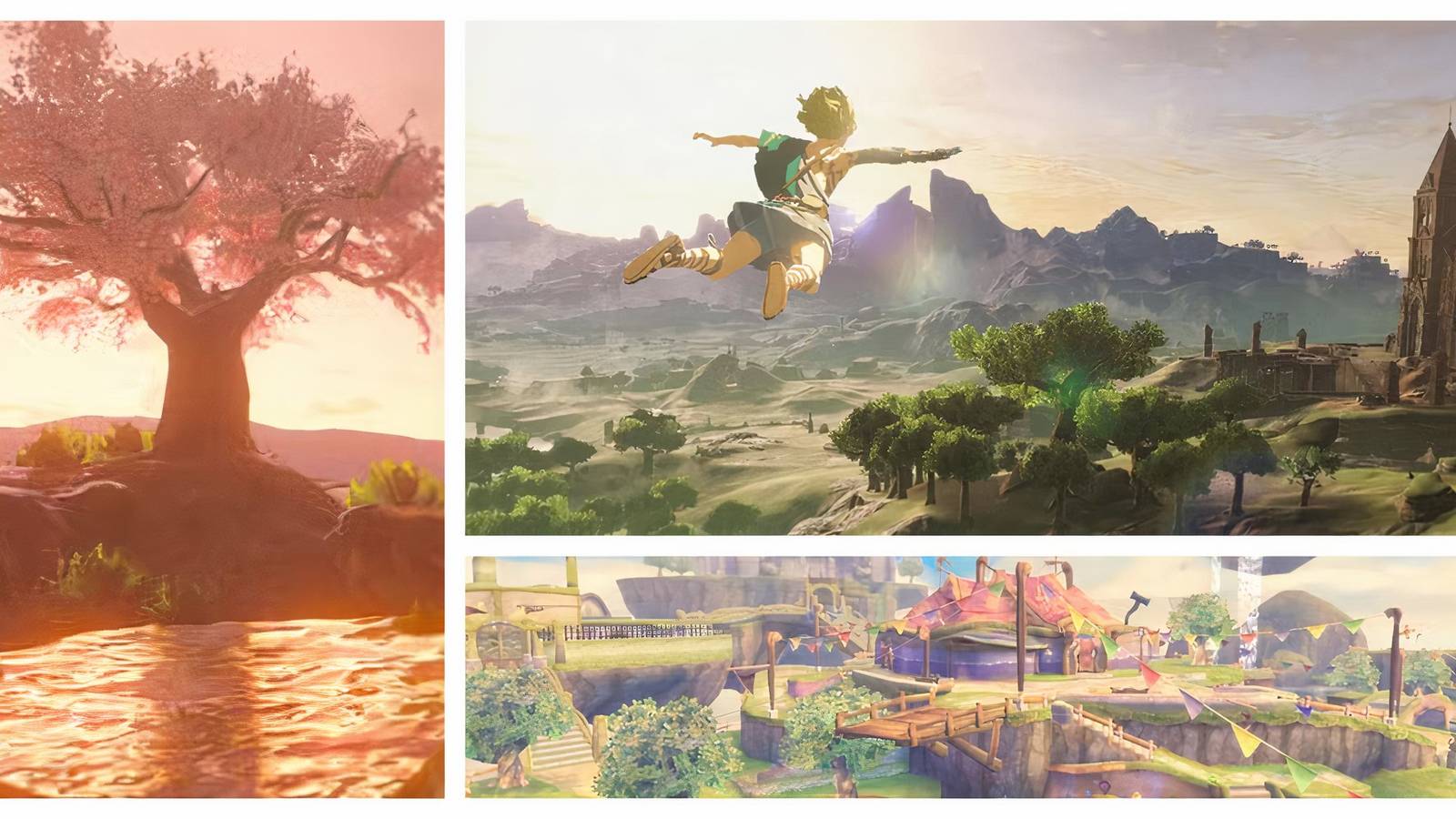 Satori Mountain, Skyloft and Great Plateau