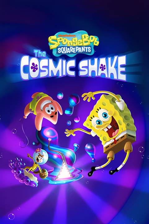 SpongeBob SquarePants: The Cosmic Shake Tag Page Cover Art