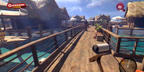 Dead Island - boardwalk