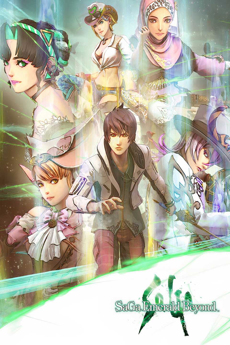 SaGa Emerald Beyond Tag Page Cover Art