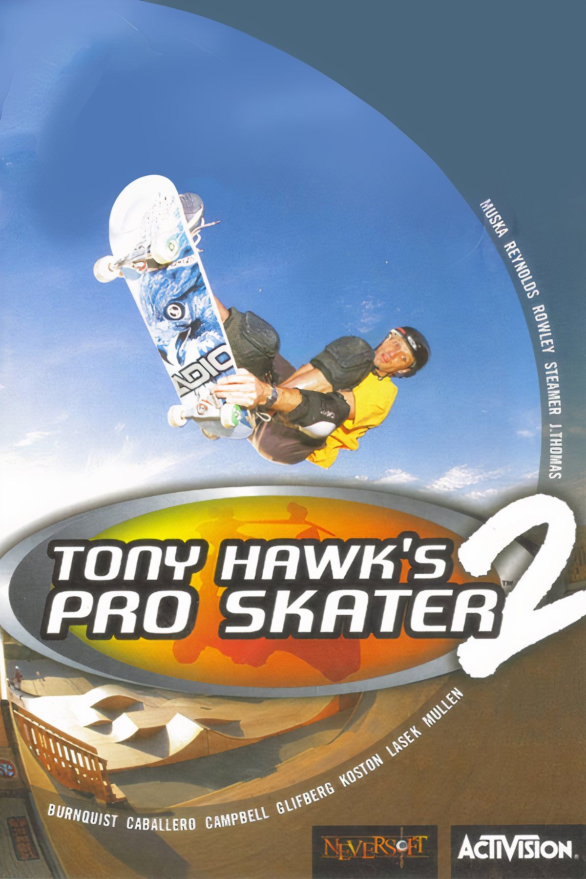 Tony Hawk's Pro Skater 2 Tag Page Cover Art