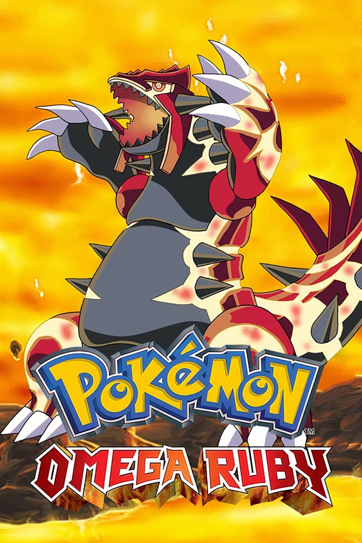 Pokemon Omega Ruby Tag Page Cover Art