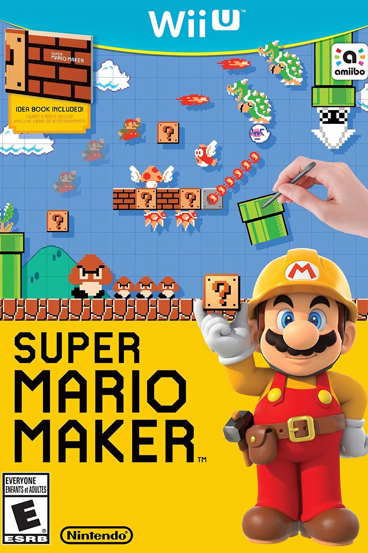 New Super Mario Bros. U Tag Page Cover Art Tag Page Cover Art