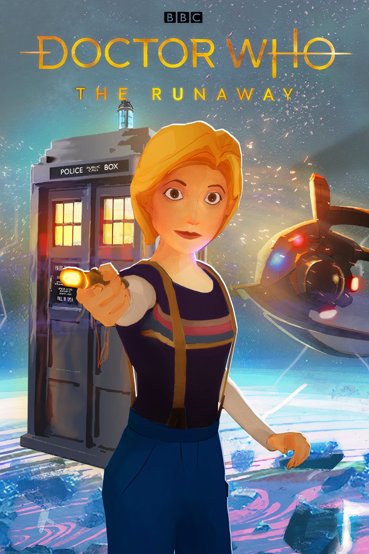 Doctor Who: The Runaway Tag Page Cover Art