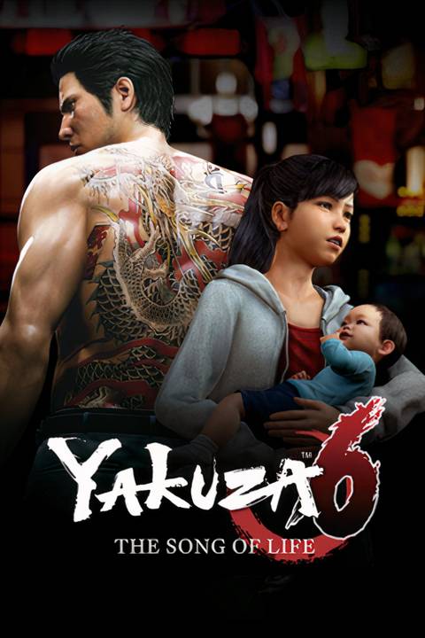 Yakuza 6: The Song of Life Tag Page Cover Art