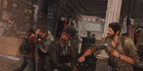 The Last Of Us - Joel ANd Ellie In Combat