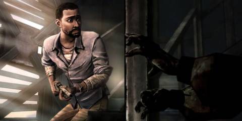 The Walking Dead Season 1 - Lee and Zombie Hands