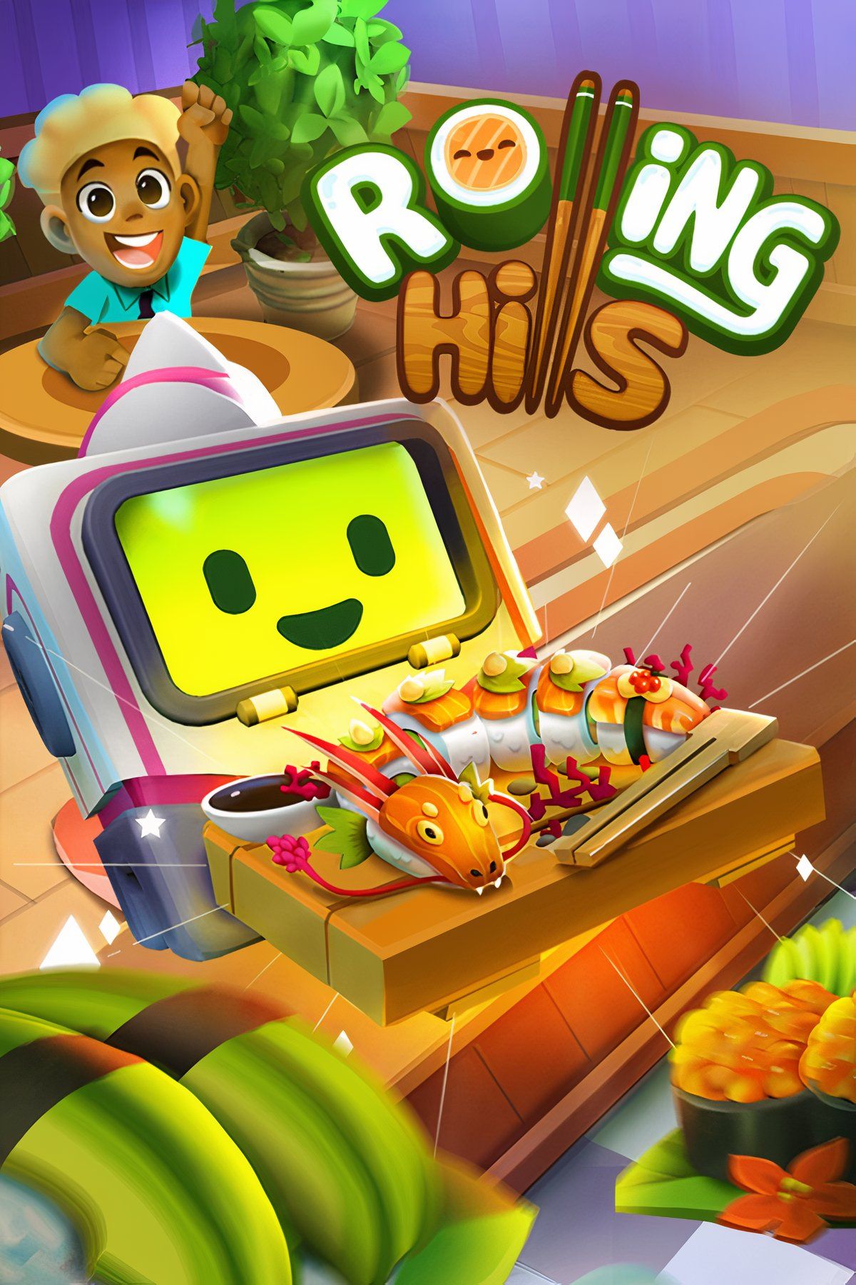 Rolling Hills: Make Sushi, Make Friends Tag Page Cover Art