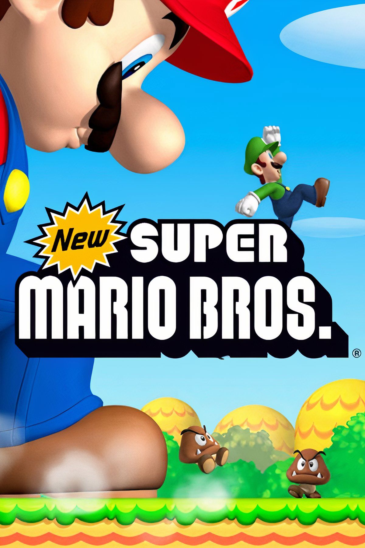 New Super Mario Bros Tag Page Cover Art