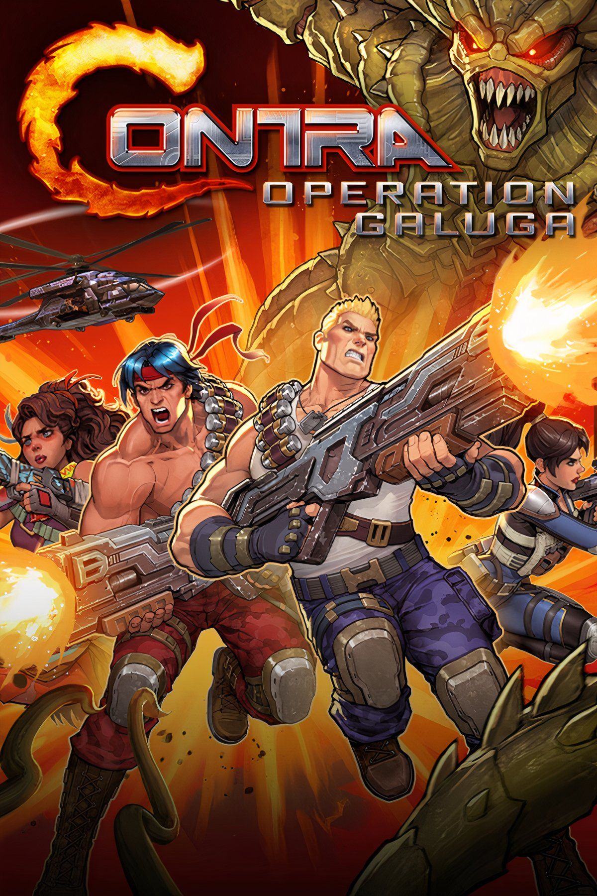 Contra: Operation Galuga Tag Page Cover Art