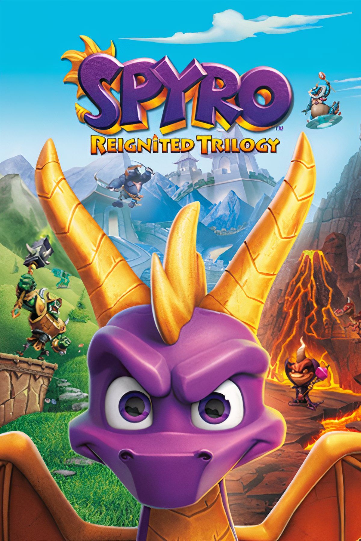 Spyro Reignited Trilogy Tag Page Cover Art