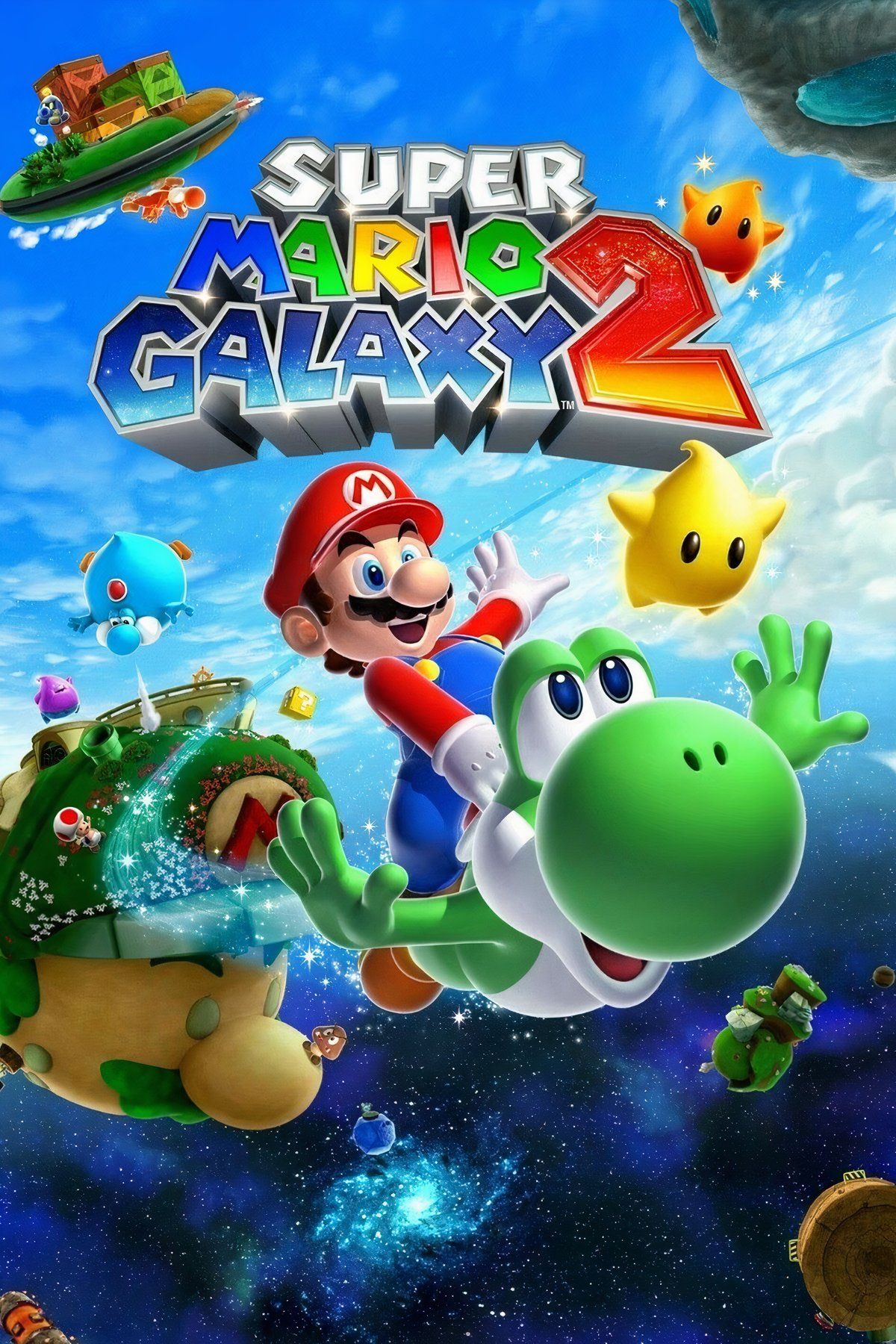 Super Mario Galaxy 2 Tag Page Cover Art