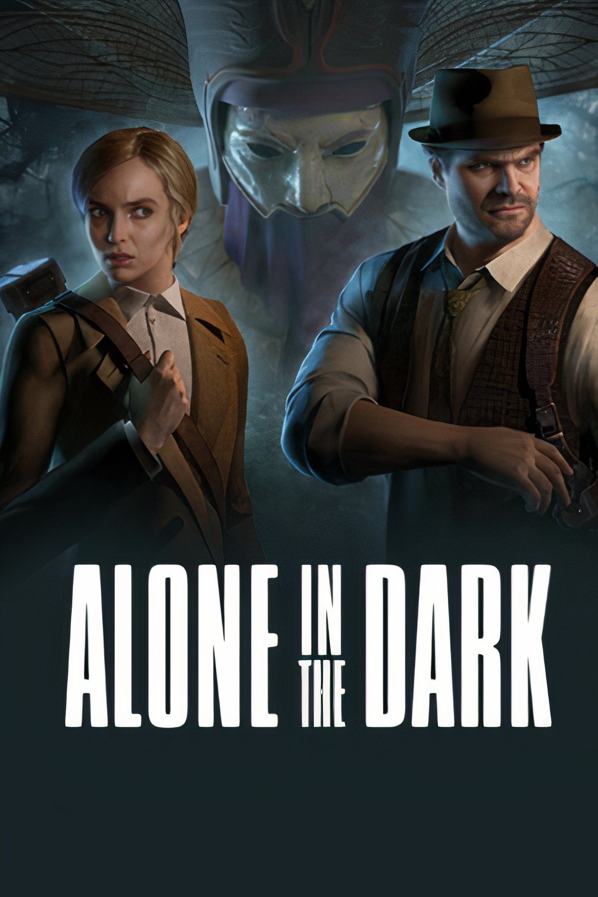Portada de la página de etiqueta oscura sola en el arte