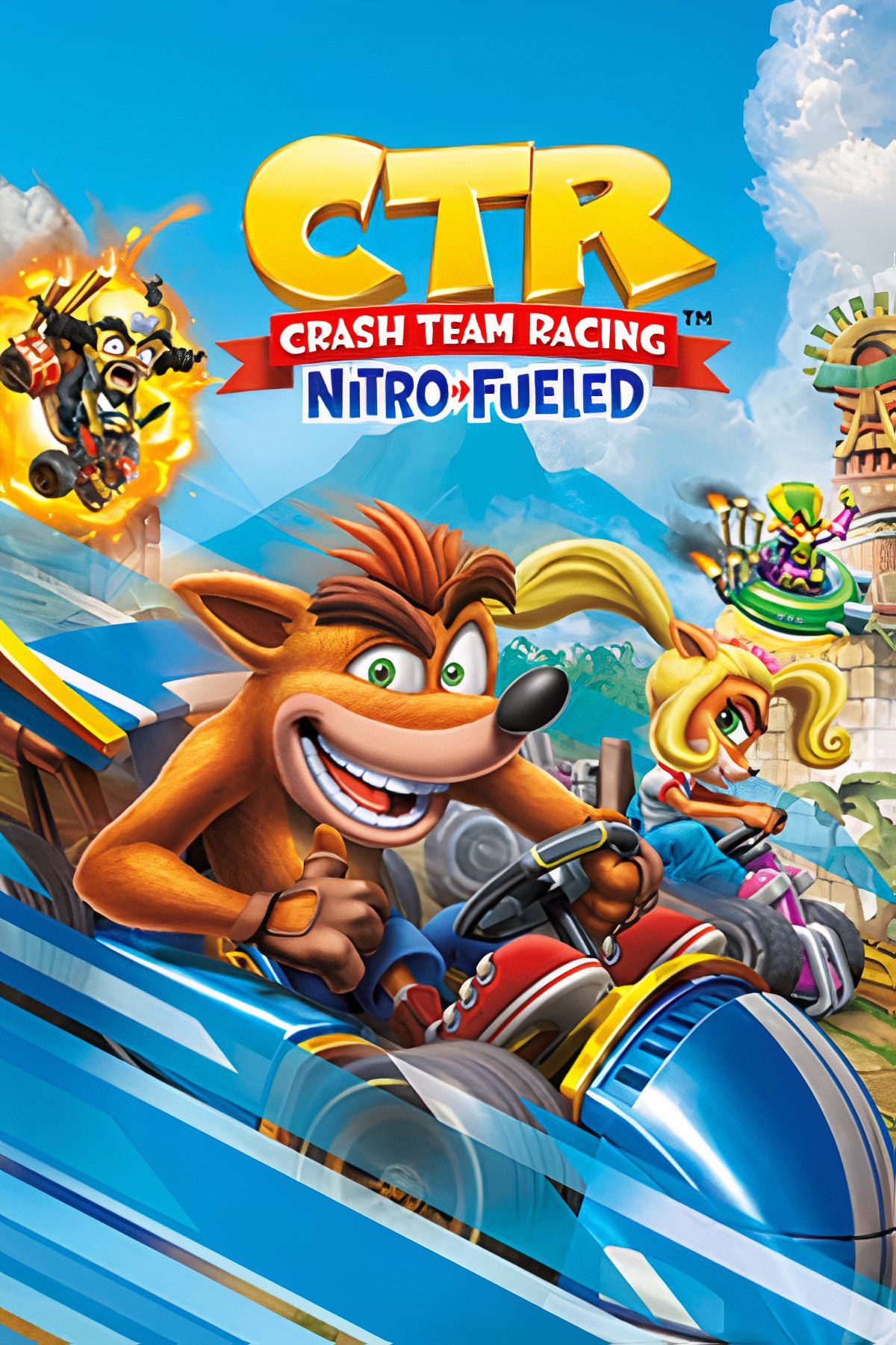 Crash Team Racing: Nitro-Fueled Tag Page Cover Art