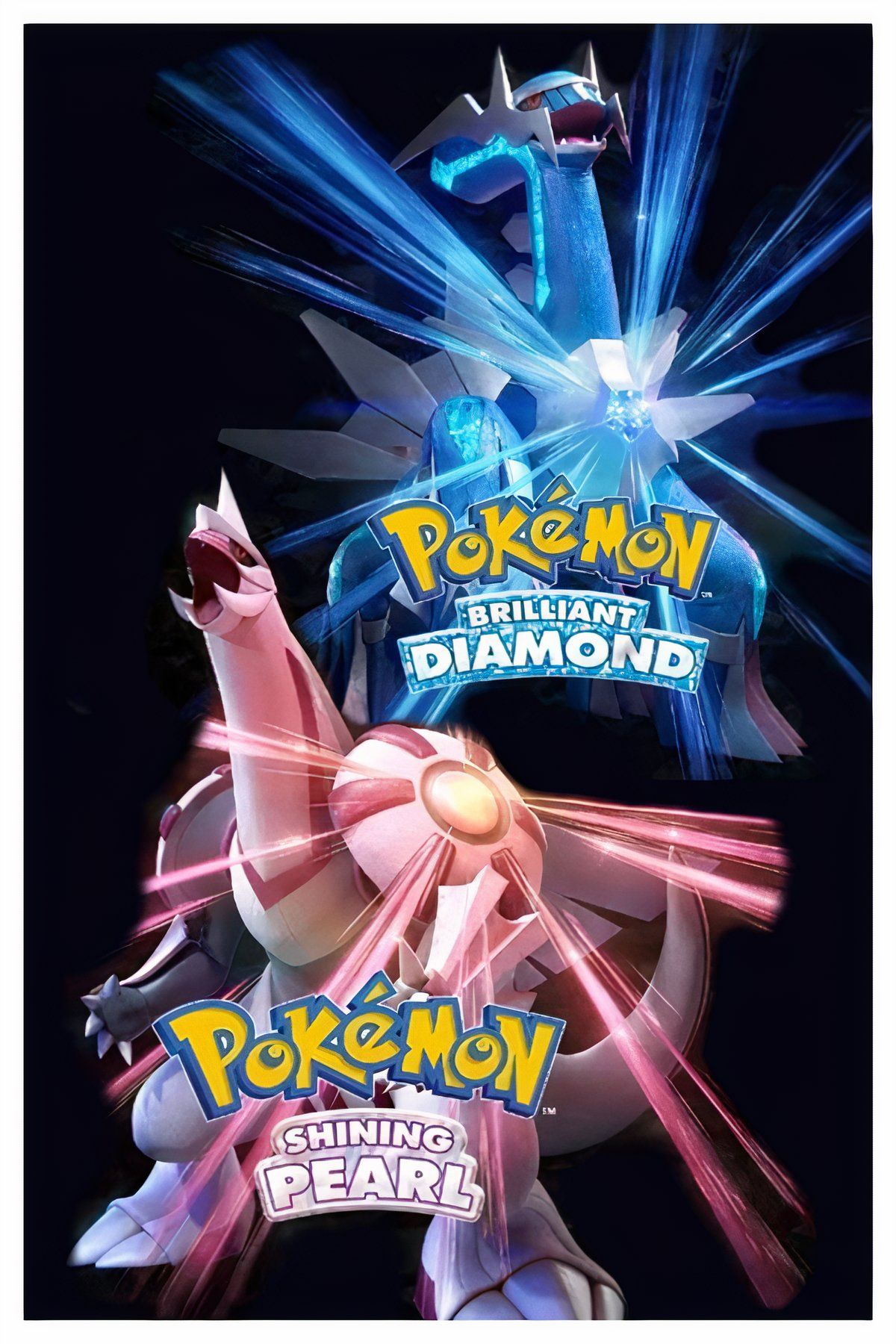 Pokemon Brilliant Diamond & Shining Pearl Tag Page Cover Art