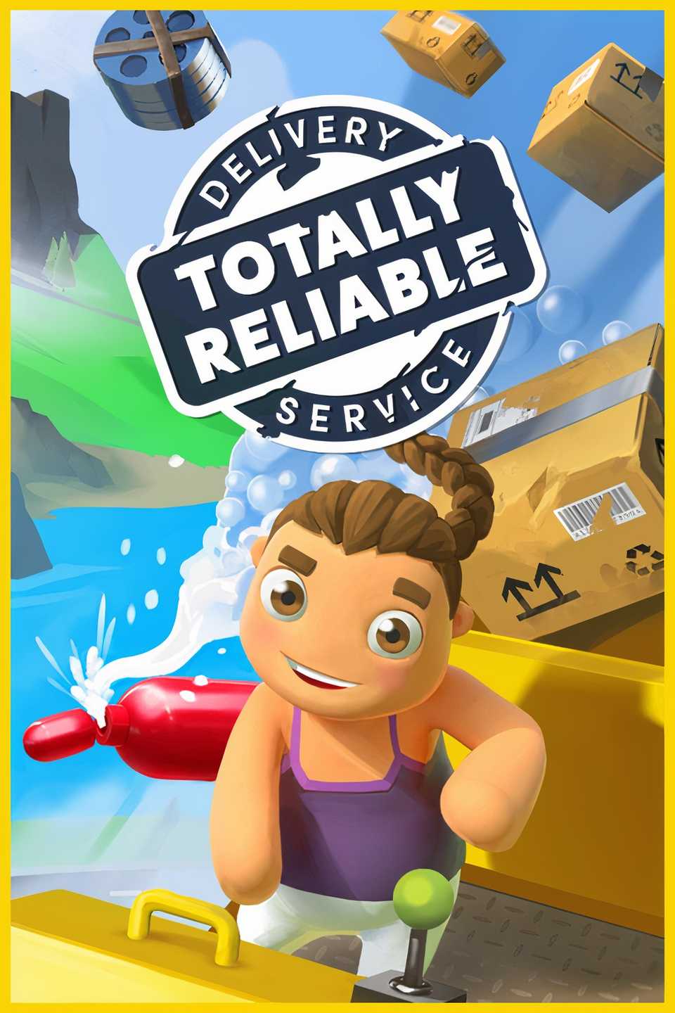 Totally Reliable Delivery Service Tag Page Cover Art