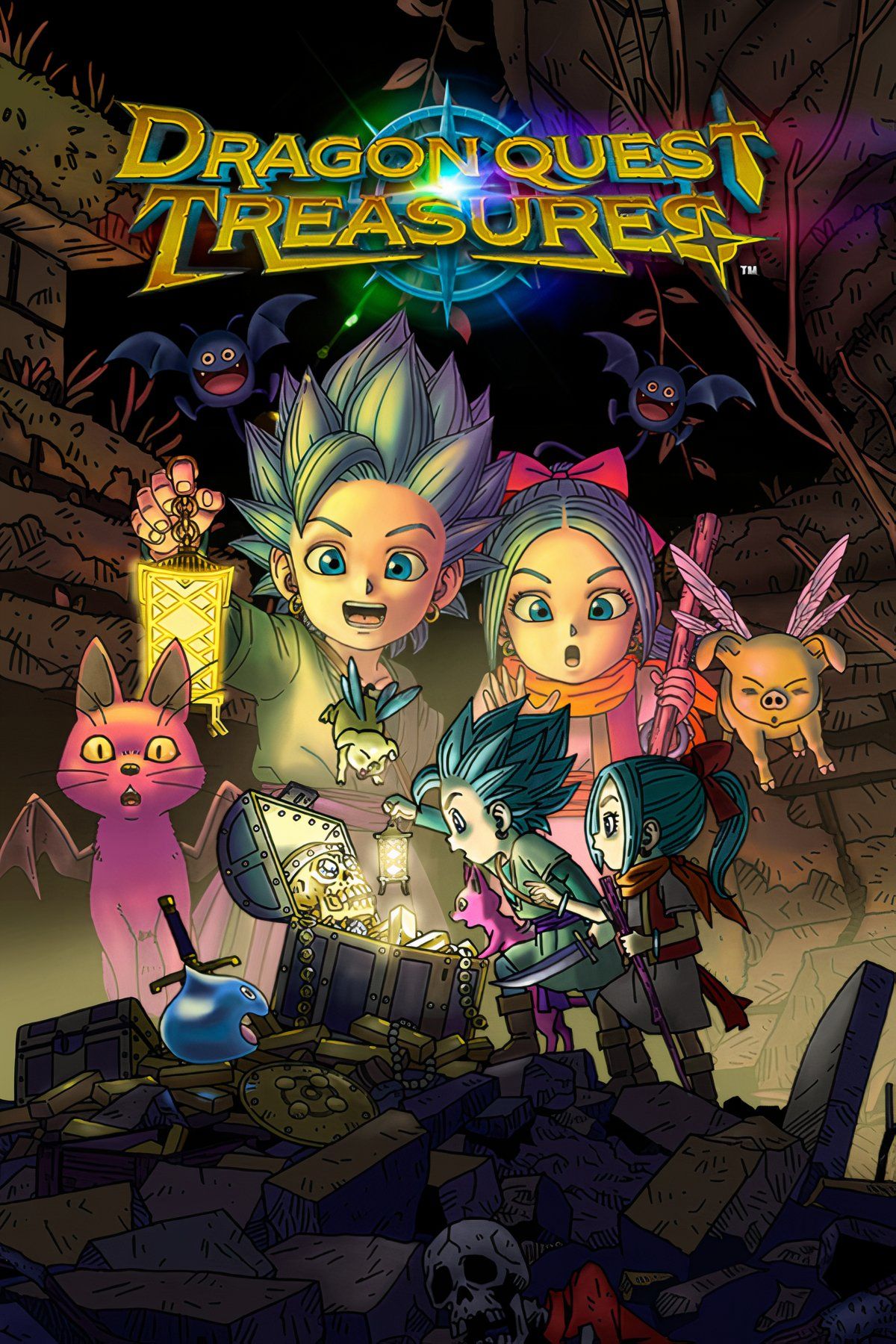 Dragon Quest Treasures Tag Page Cover Art