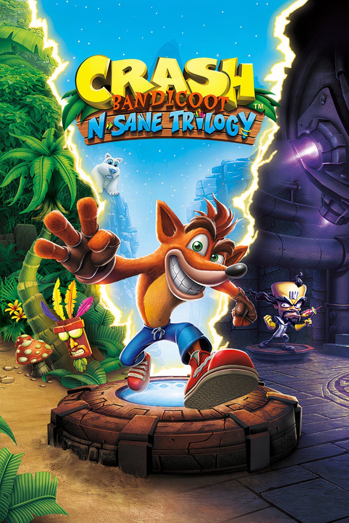 Crash Bandicoot N. Sane Trilogy Tag Page Cover Art