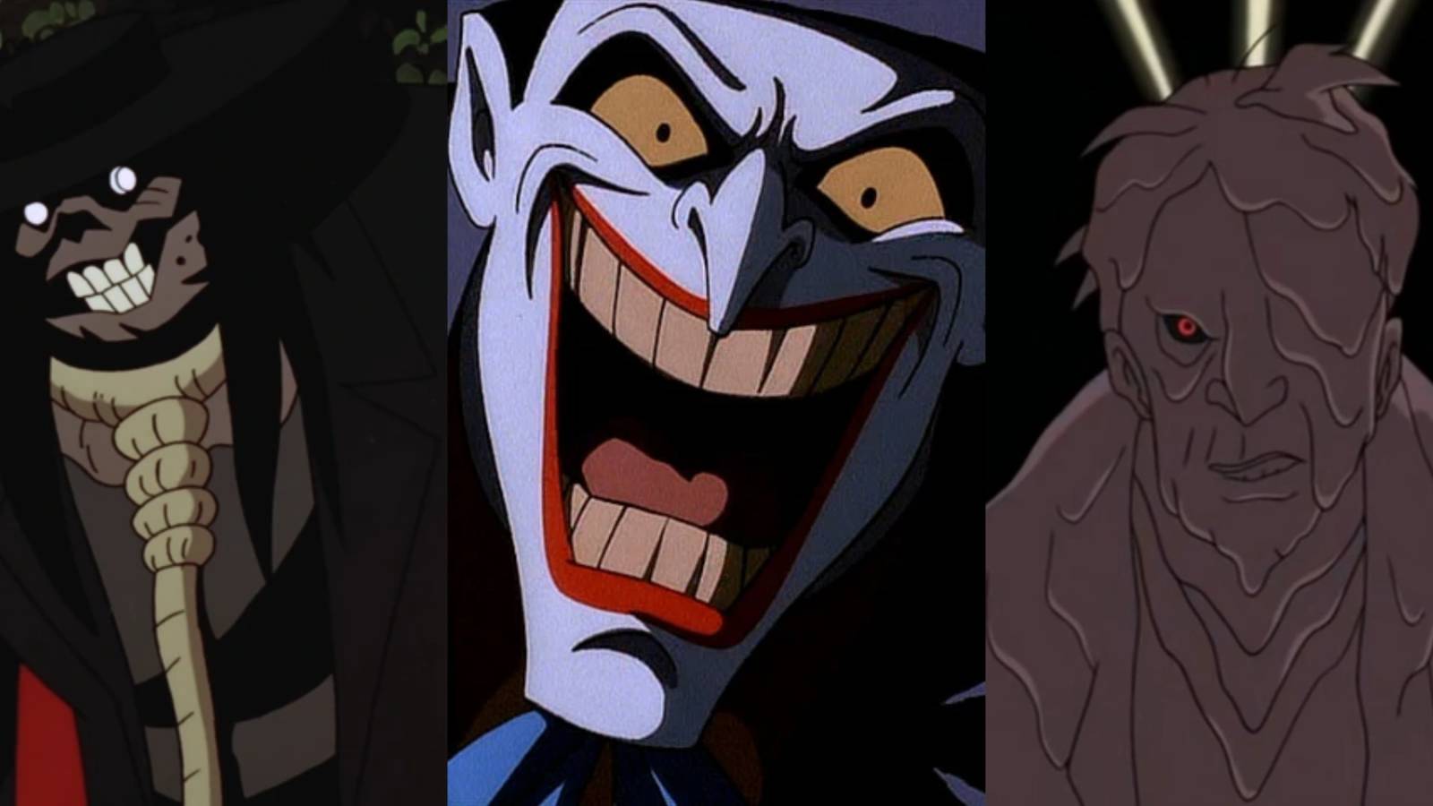 Scarecrow, Joker, Clayface