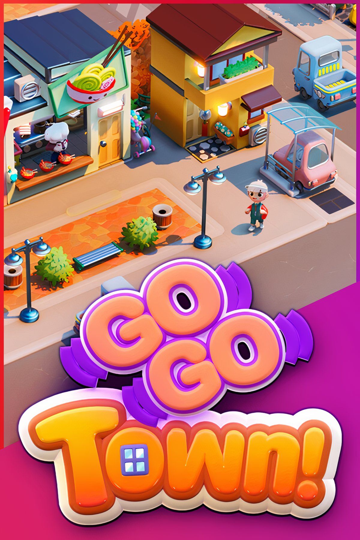 Go-Go Town! Tag Page Cover Art