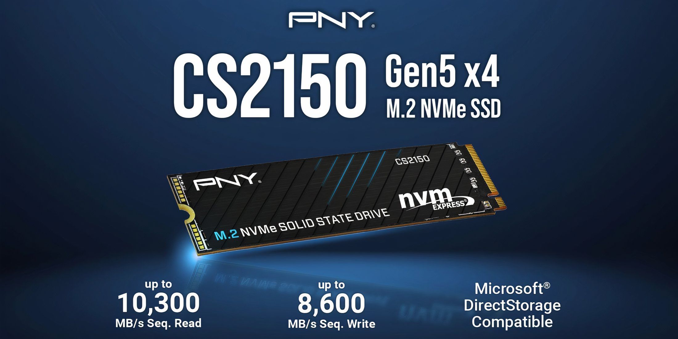 PNY to Release Affordable PCIe 5.0 M.2 NVMe SSDs