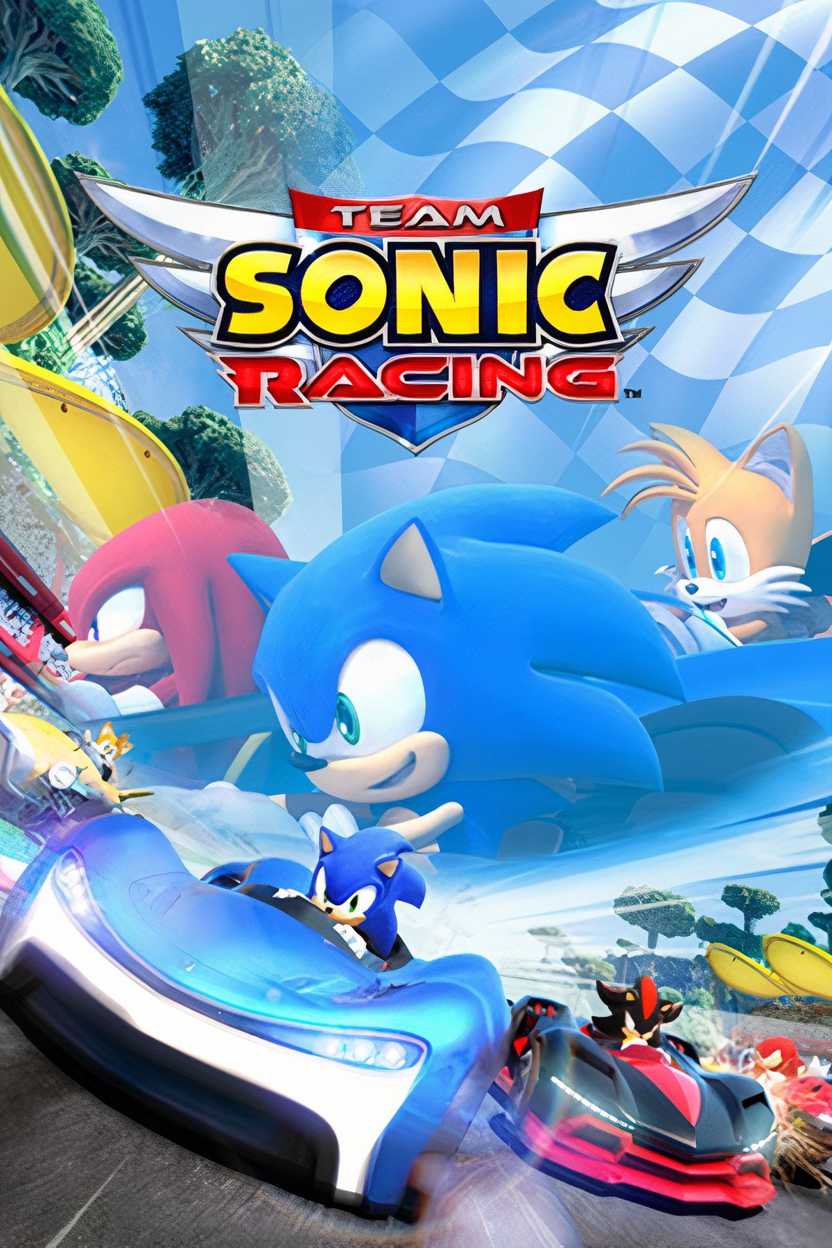 Team Sonic Racing tag page cover art 