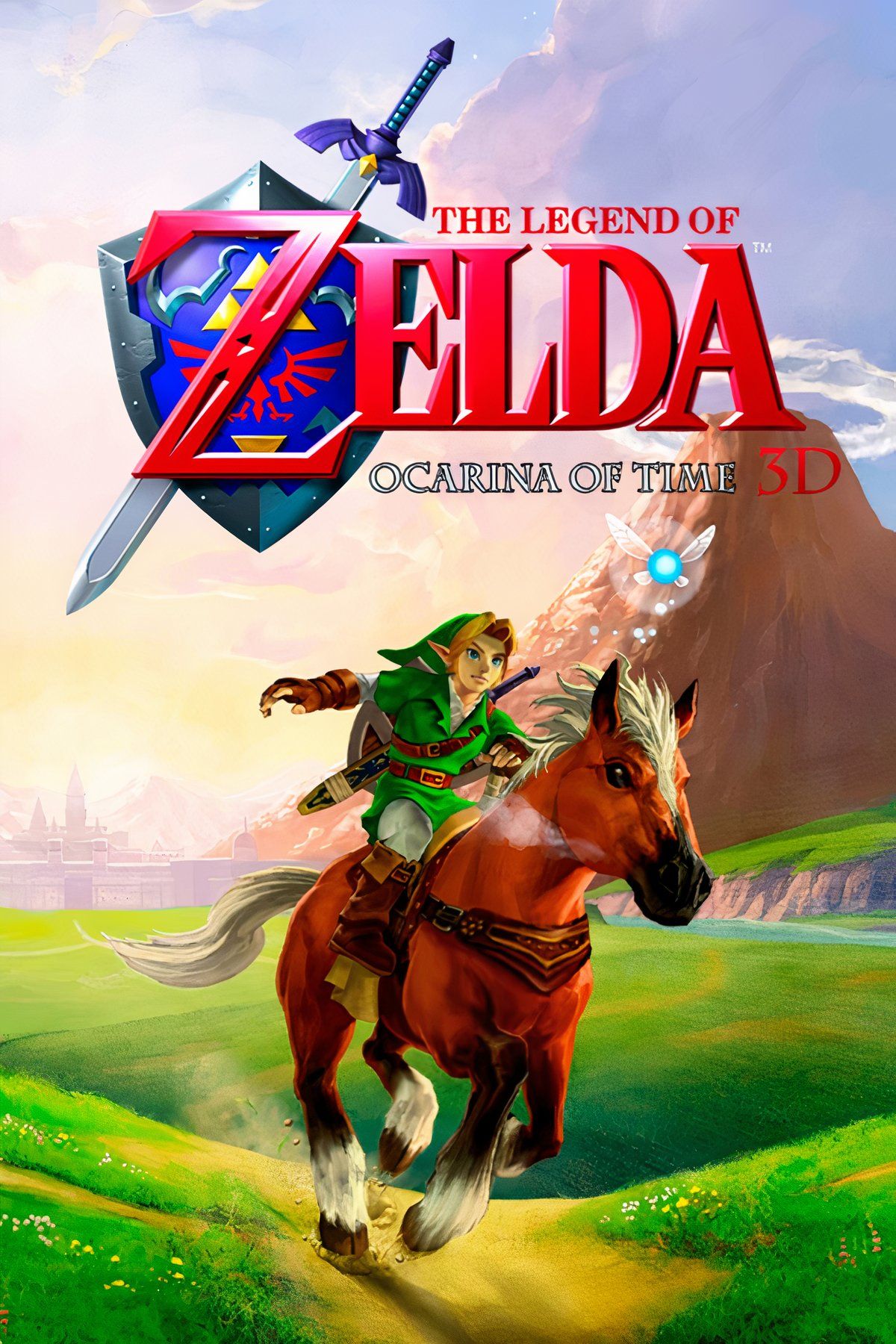 The Legend of Zelda: Ocarina of Time 3D Tag Page Cover Art