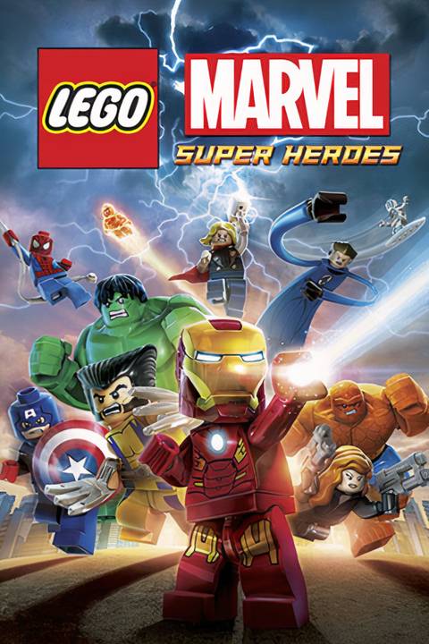 LEGO Marvel Super Heroes Tag Page Cover Art