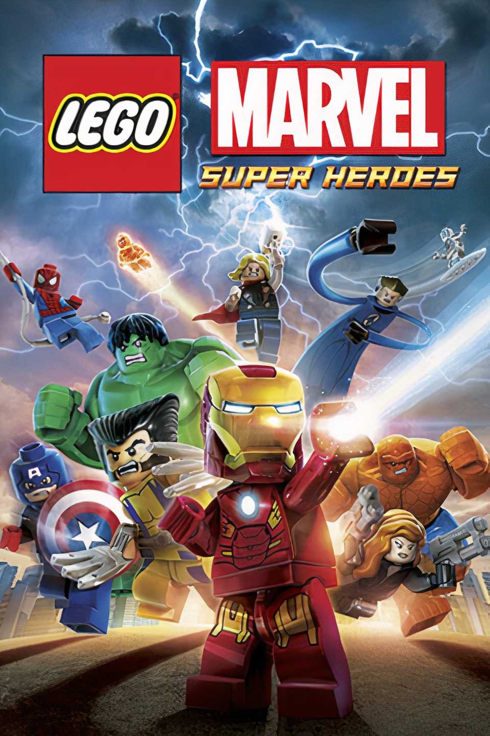 LEGO Marvel Super Heroes Tag Page Cover Art