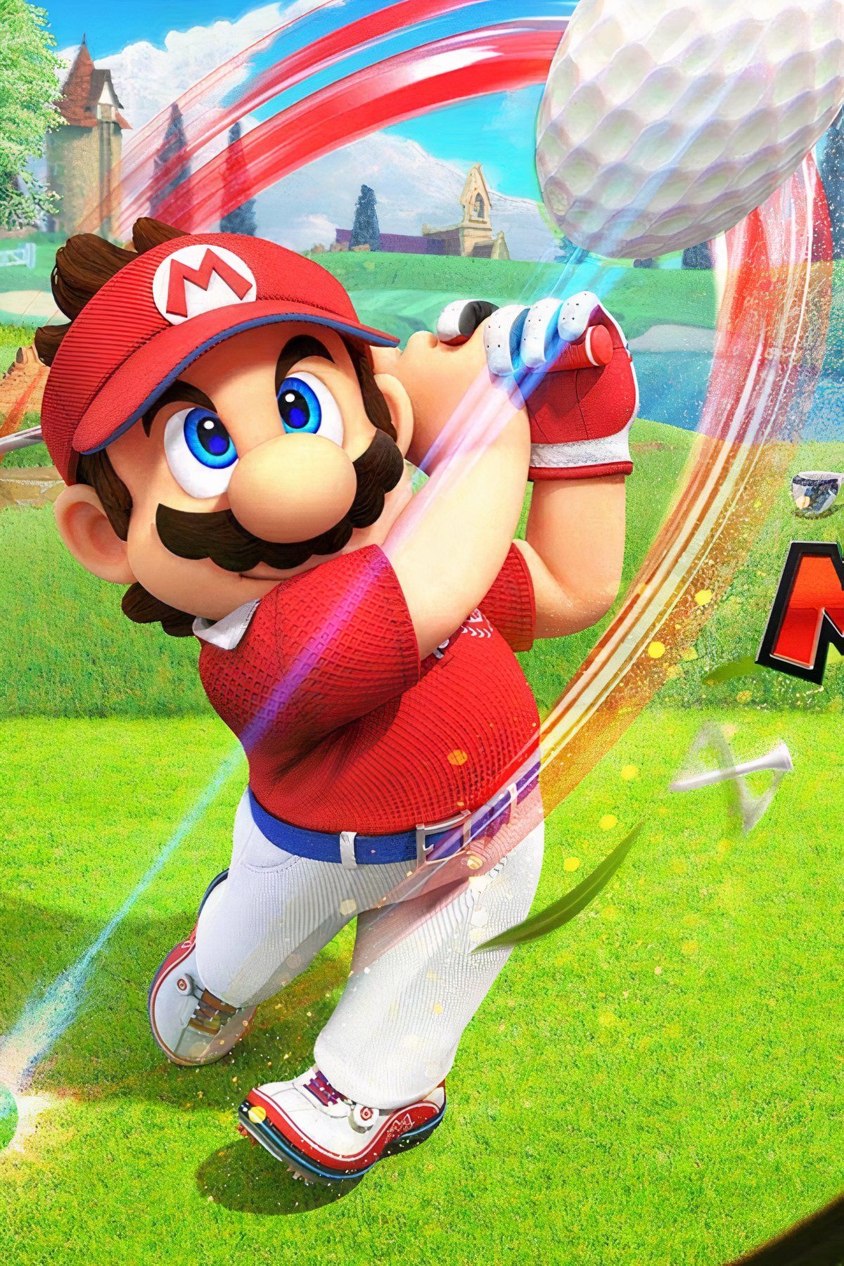 Mario Golf: Super Rush Tag Page Cover Art