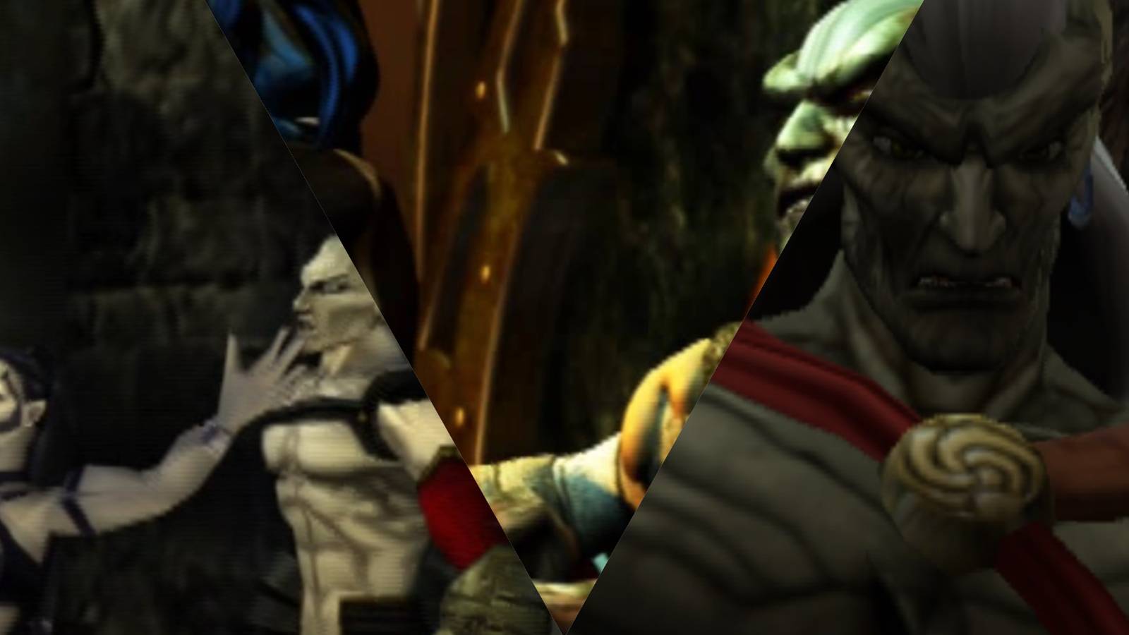 collage of 3 legacy of kain games