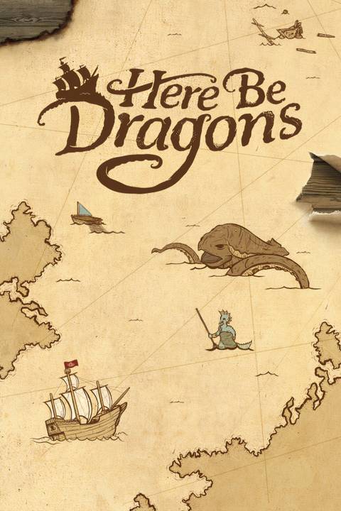 Here Be Dragons Tag Page Cover Art