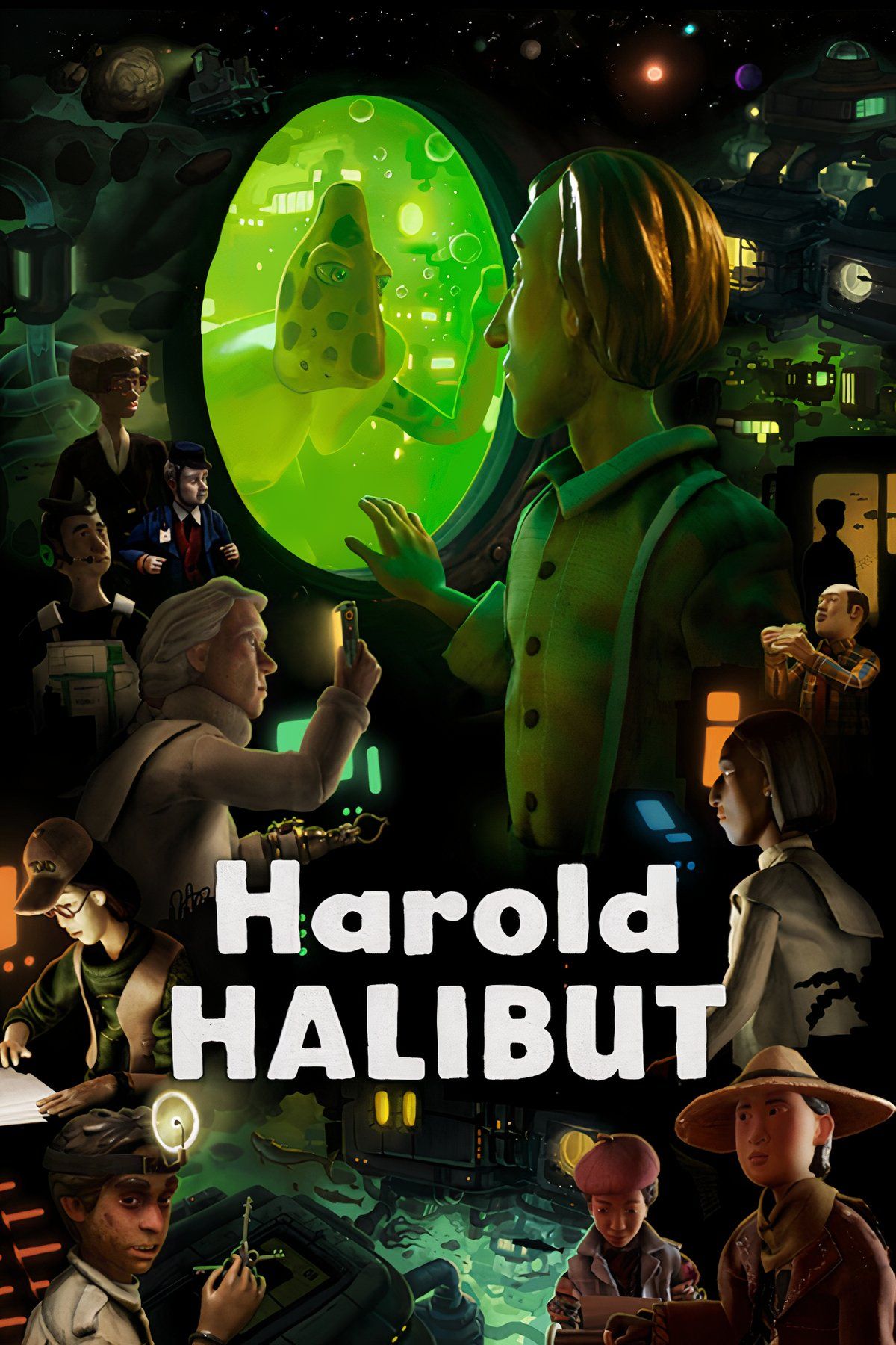 Harold Halibut Tag Page Cover Art