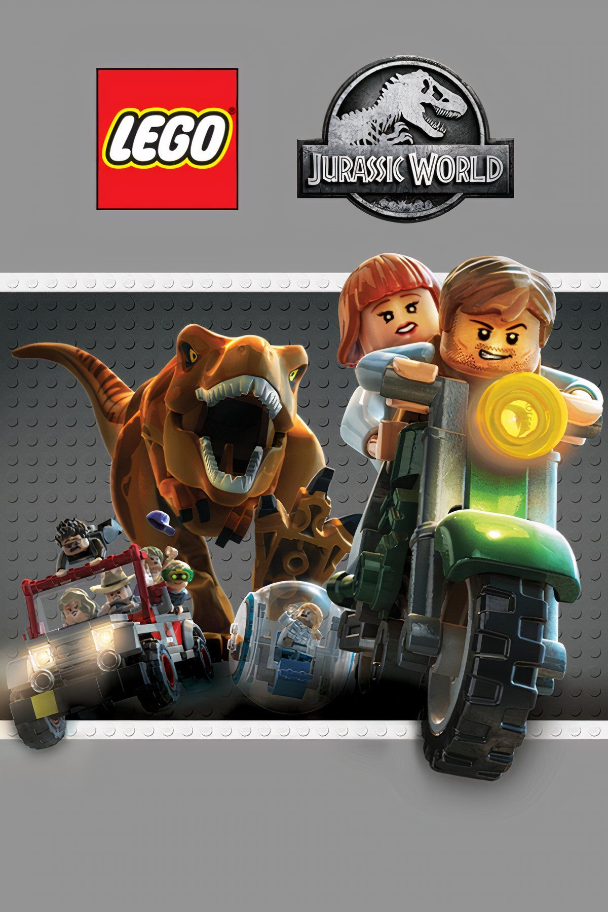 LEGO Jurassic World Tag Page Cover Art