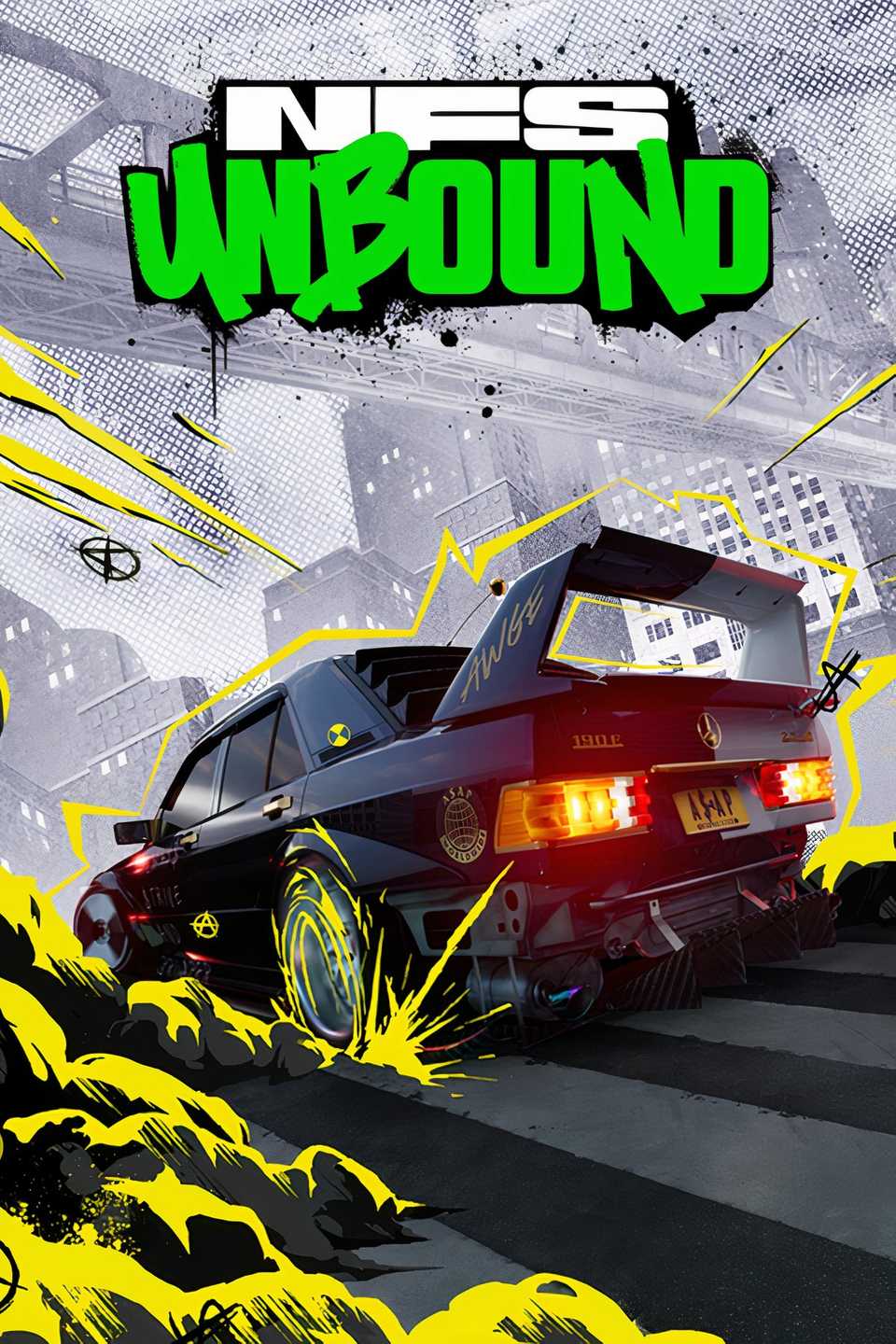 Need for Speed ​​Unbound Tag Page Cover Art